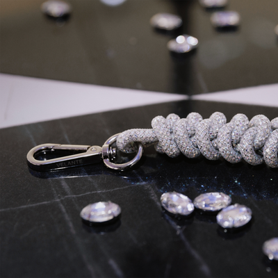 Double Twisted Crystal Charm, S&S Collection