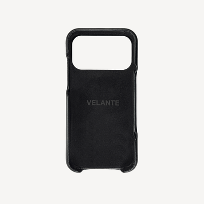 iPhone 17 Pro Phone Case, Calf Leather, Alligator Texture