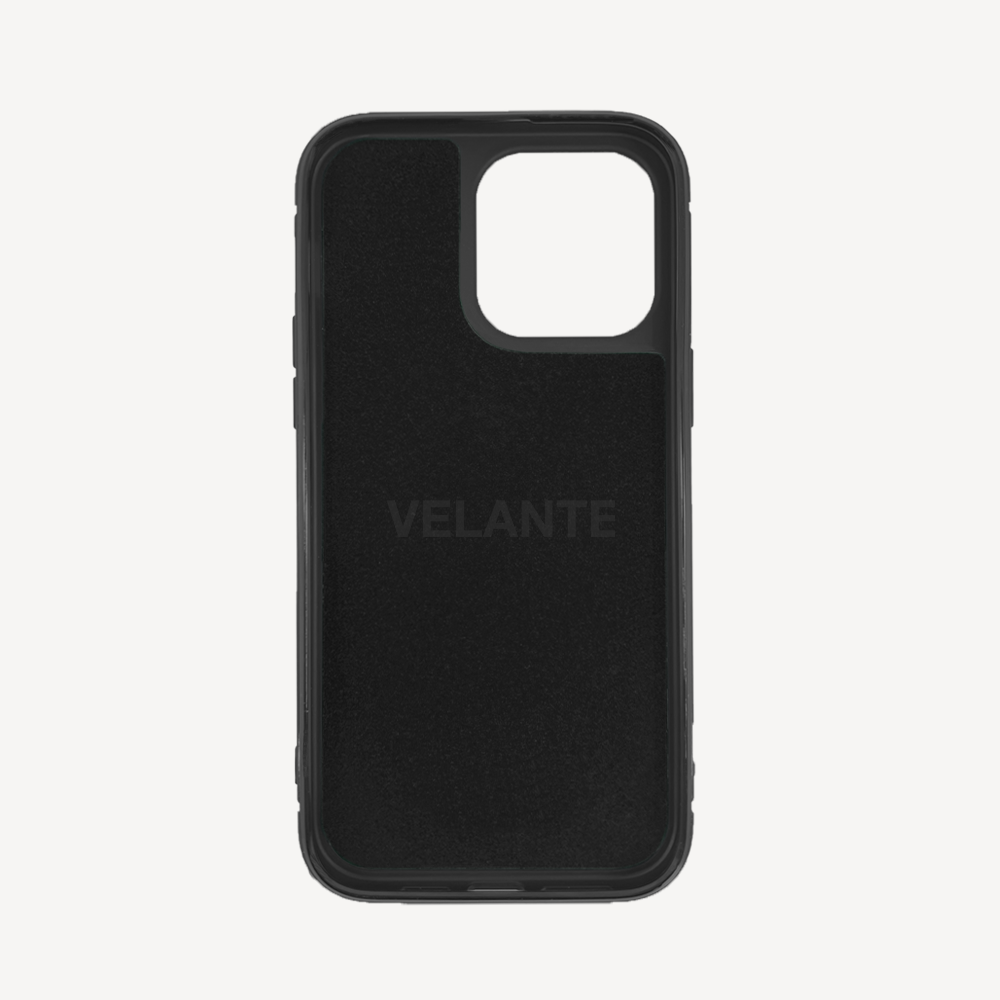 iPhone 16 Pro Phone Case, Calf Leather, Alligator Texture