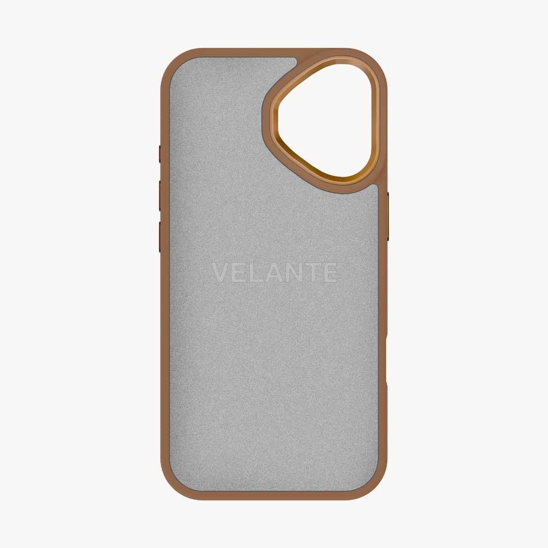 iPhone 16 Phone Case, Calf Leather, Caviar Texture