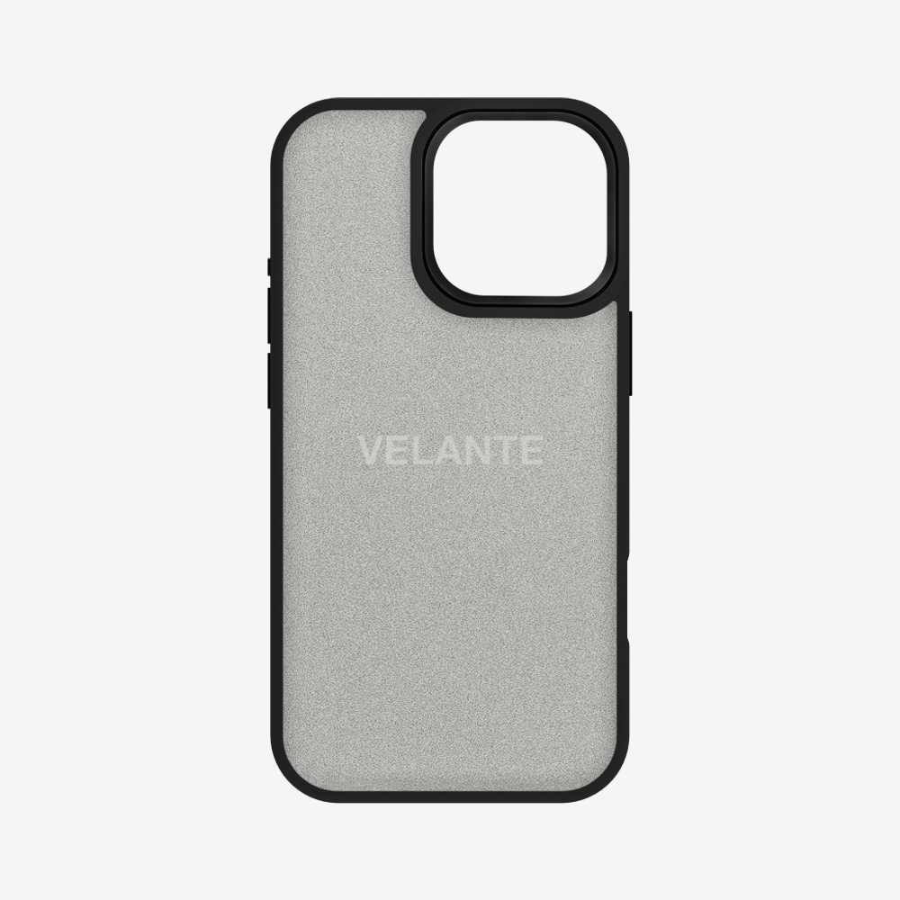 iPhone 16 Pro Max Phone Case, Calf Leather, Caviar Texture
