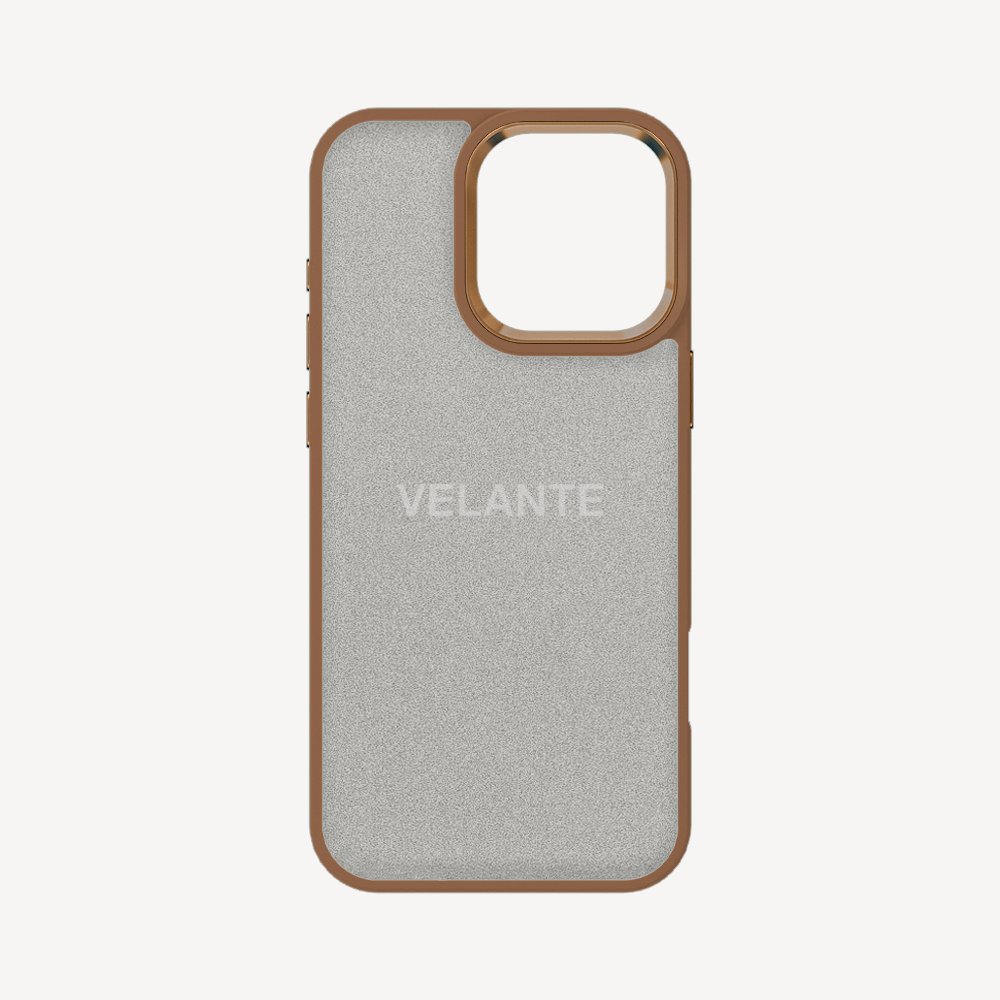 iPhone 16 Pro Max Phone Case, Calf Leather, Caviar Texture