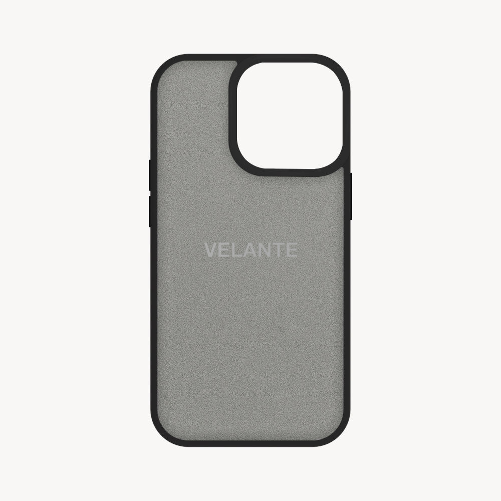 iPhone 14 Pro Phone Case, Crocodile Leather, Antique VLogo