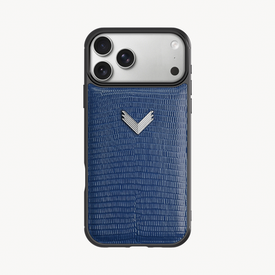 iPhone 18 Pro Phone Case, Calf Leather, Lizard Texture