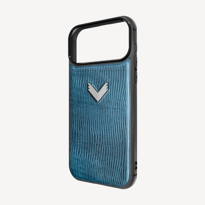 iPhone 18 Pro Phone Case, Calf Leather, Lizard Texture