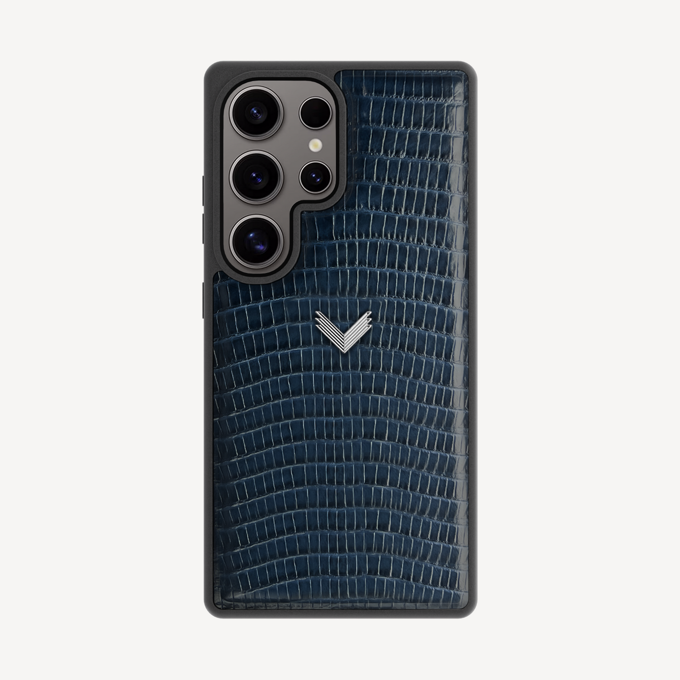 Samsung S25 Ultra Phone Case, Calf Leather, Lizard Texture
