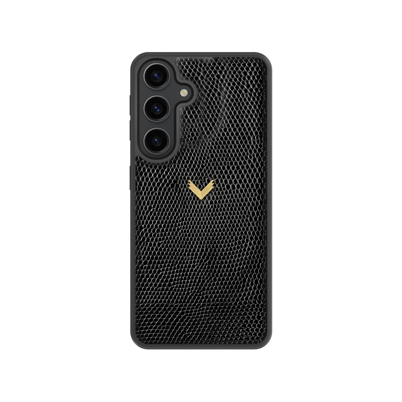 Samsung S25 Phone Case, Calf Leather, Lizard Texture