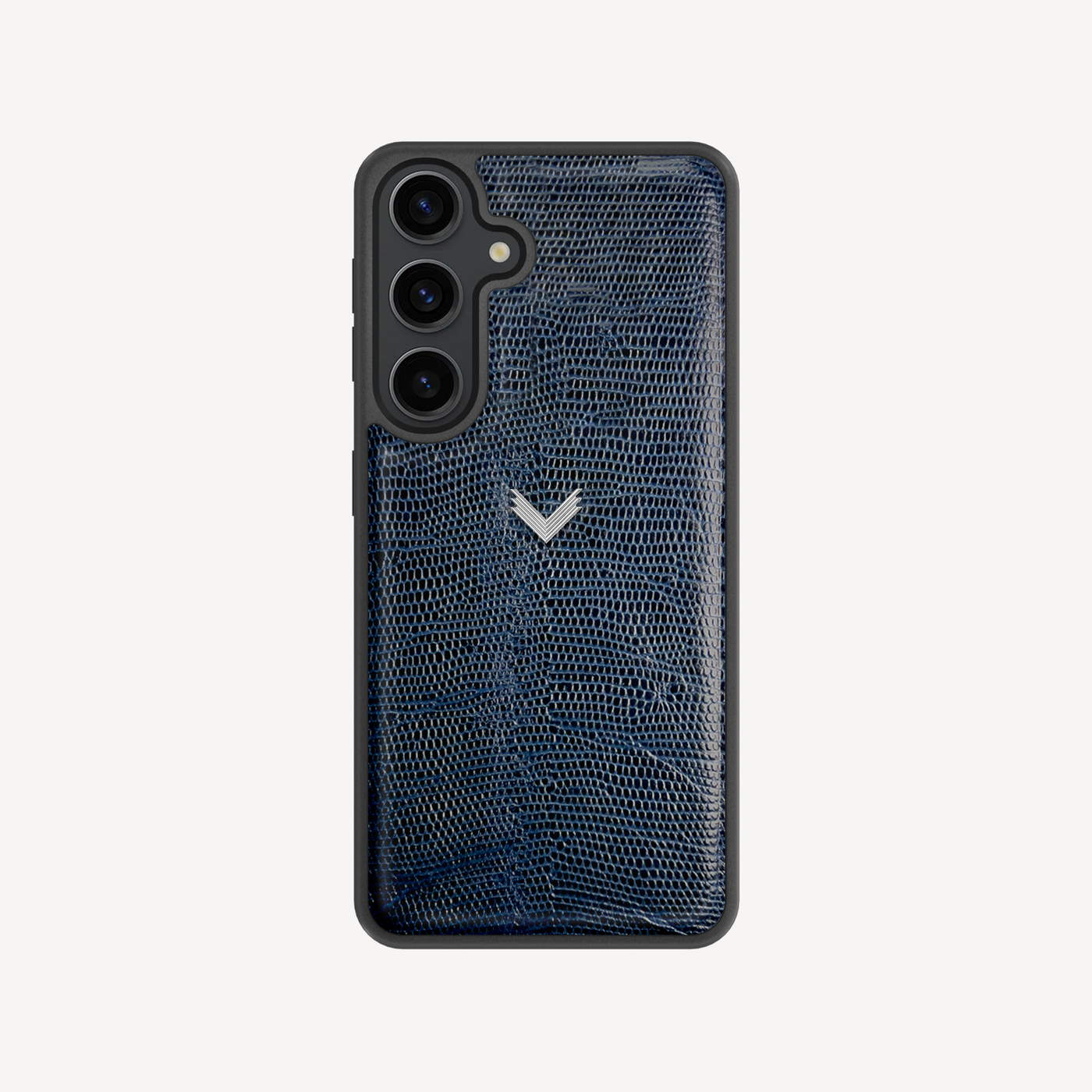 Samsung S25 Plus Phone Case, Calf Leather, Lizard Texture