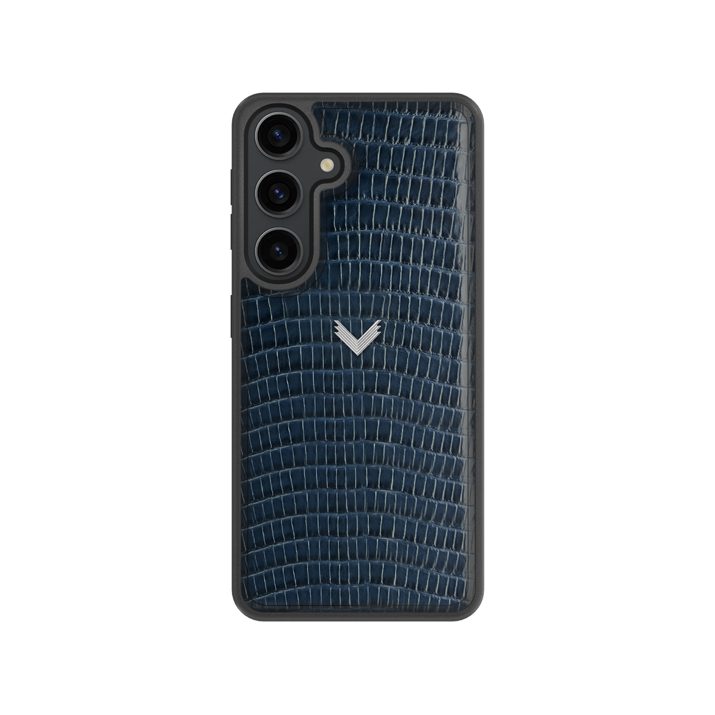 Samsung S25 Phone Case, Calf Leather, Lizard Texture