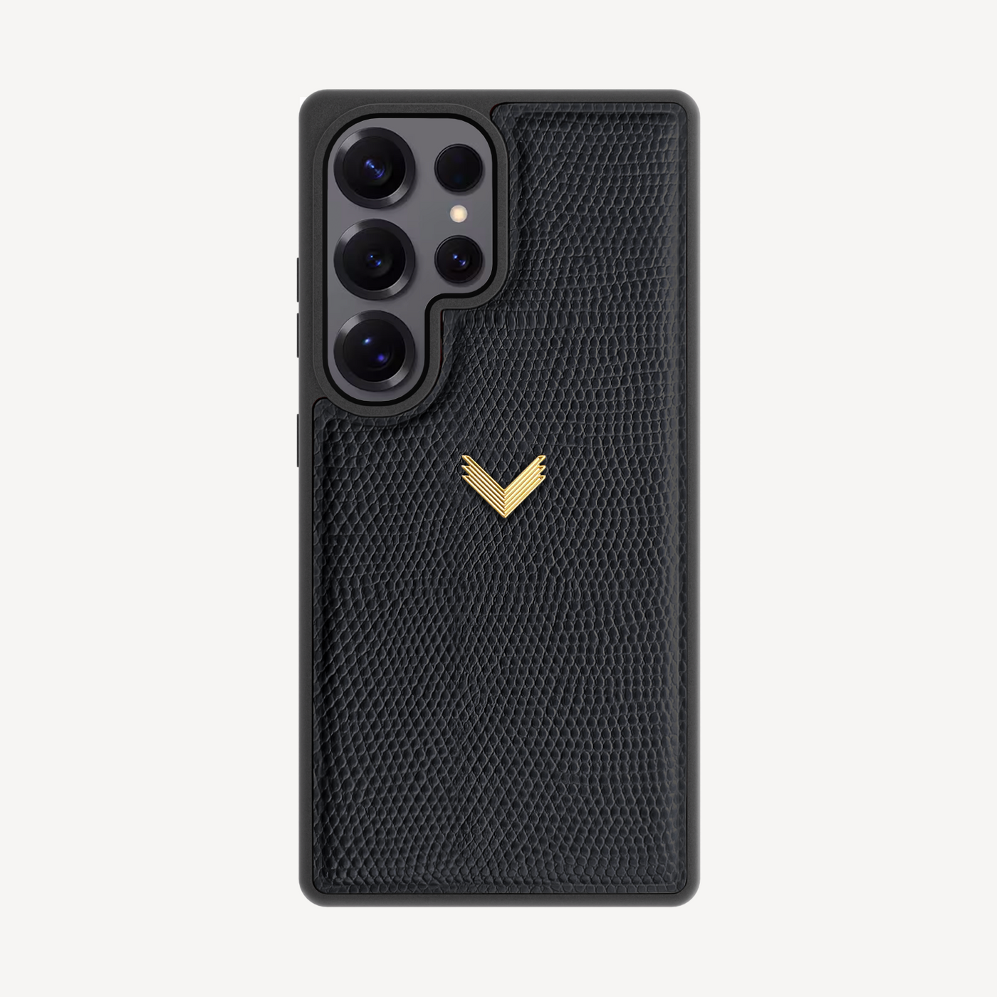 Samsung S25 Ultra Phone Case, Calf Leather, Lizard Texture