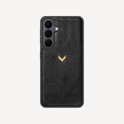 Samsung S26 Plus Phone Case, Calf Leather, Lizard Texture