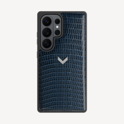 Samsung S26 Ultra Phone Case, Calf Leather, Lizard Texture