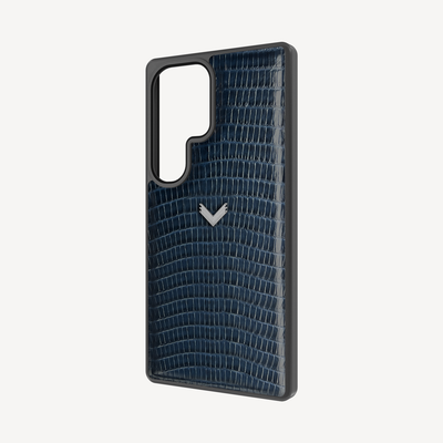 Samsung S26 Ultra Phone Case, Calf Leather, Lizard Texture