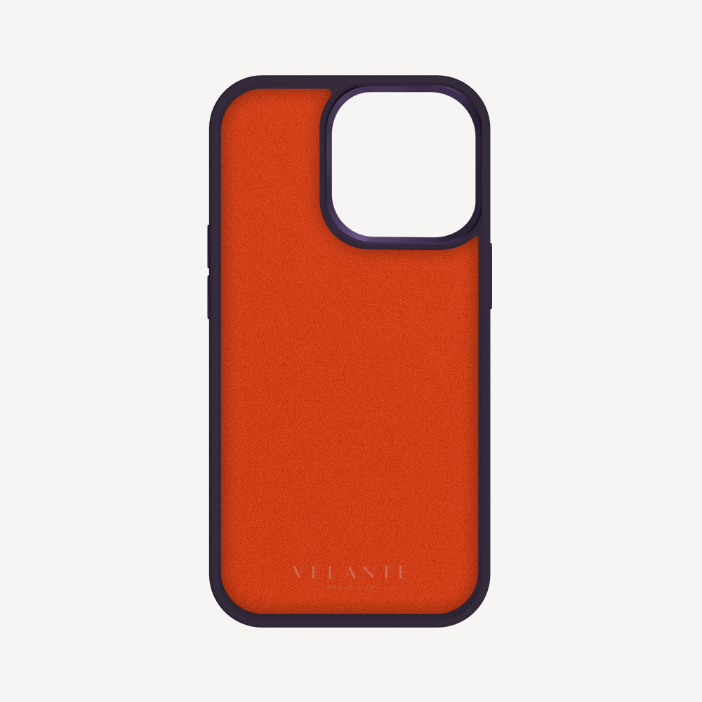 iPhone 15 Pro Phone Case, Calf Leather, Lizard Texture