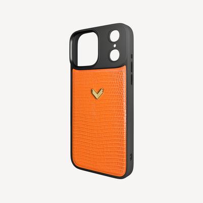 iPhone 17 Pro Max Case, Calf Leather, Lizard Texture