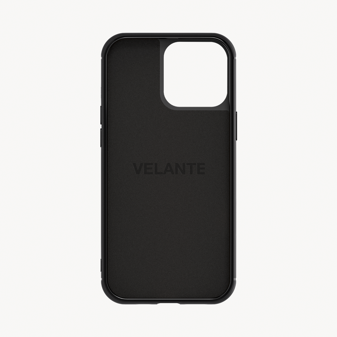 iPhone 15 Pro Phone Case, Calf Leather, Crocodile Texture