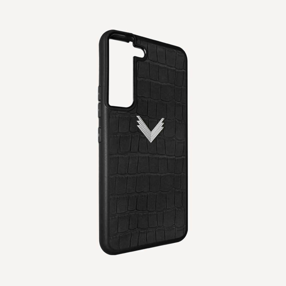 Samsung S21 Plus Phone Case, Calf Leather