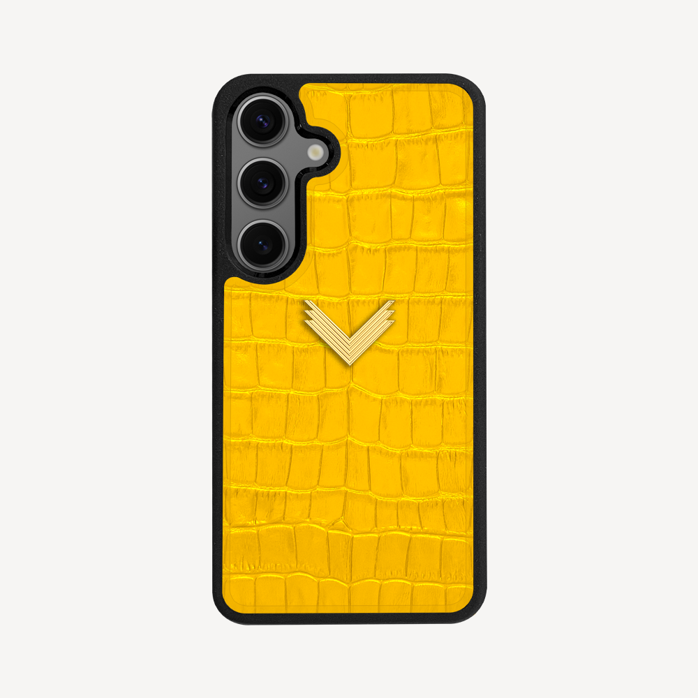 Samsung S24 Phone Case, Calf Leather