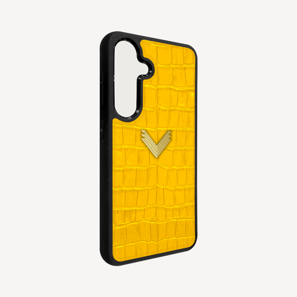 Samsung S24 Phone Case, Calf Leather