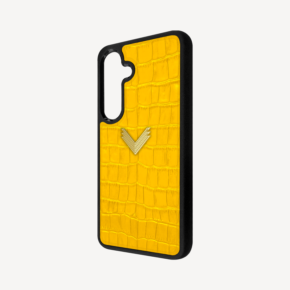 Samsung S24 Phone Case, Calf Leather