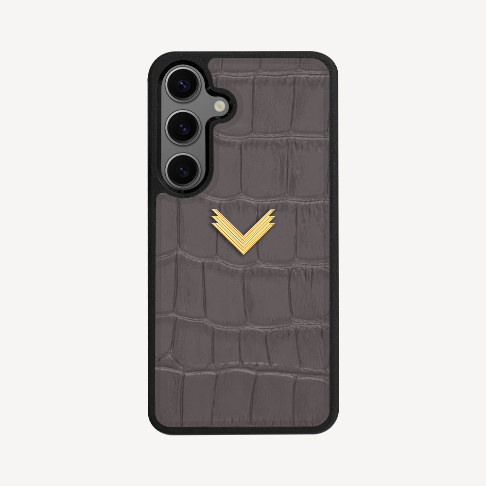 Samsung S24 Phone Case, Calf Leather