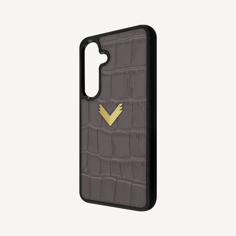 Samsung S24 Phone Case, Calf Leather