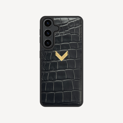 Samsung S24 Phone Case, Calf Leather