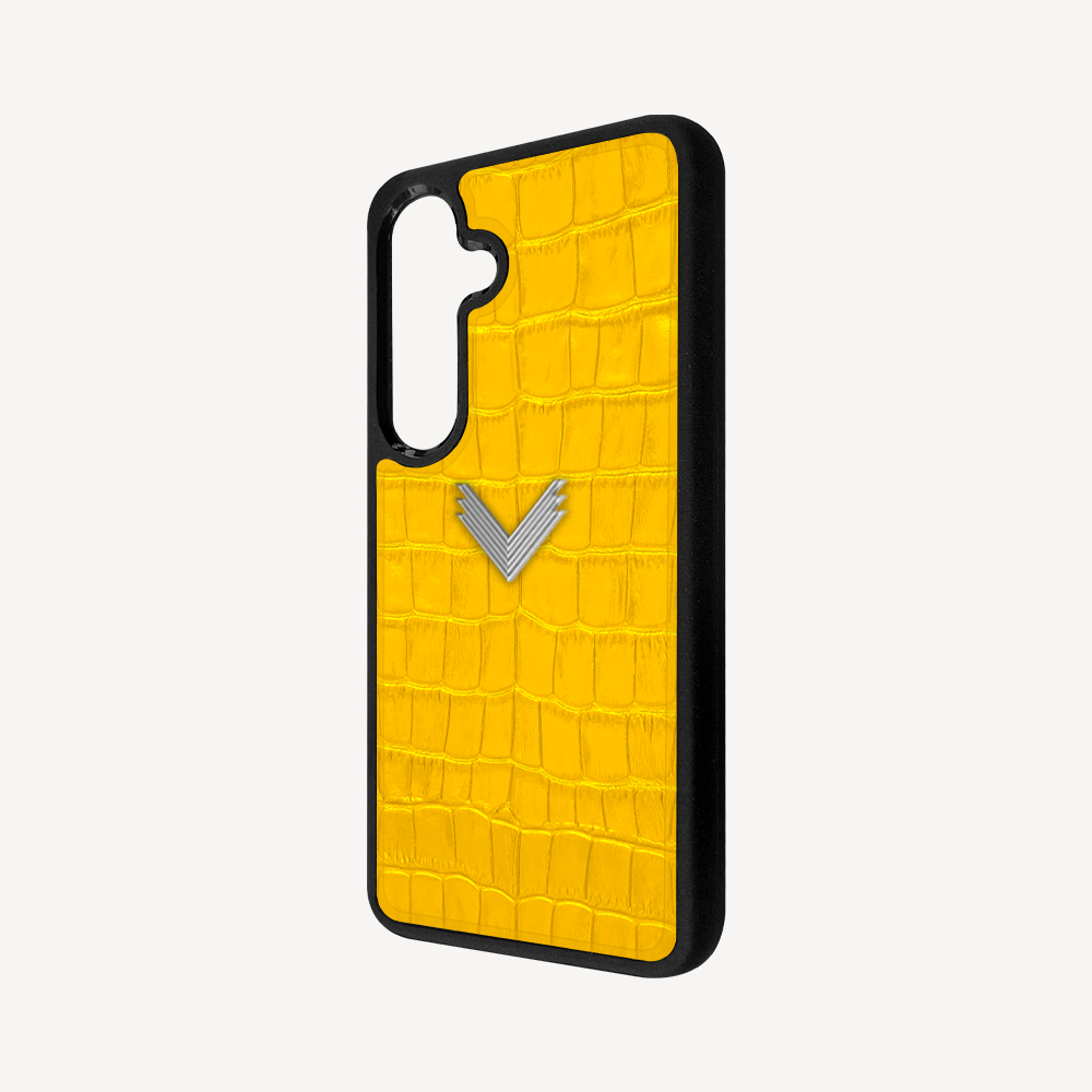Samsung S24 Phone Case, Calf Leather