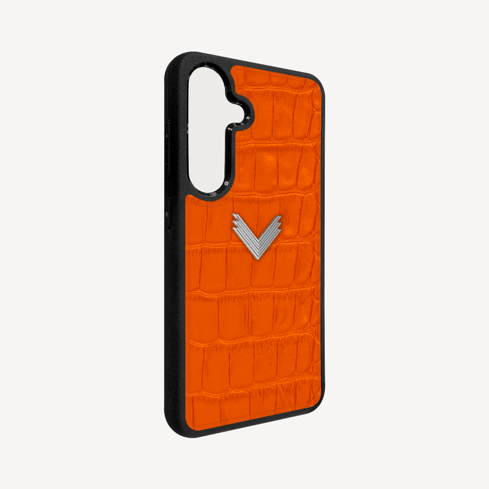 Samsung S24 Phone Case, Calf Leather