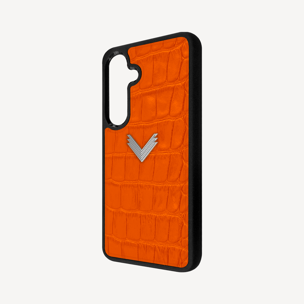 Samsung S24 Phone Case, Calf Leather