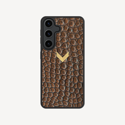 Samsung S24 Plus Phone Case , Calf Leather