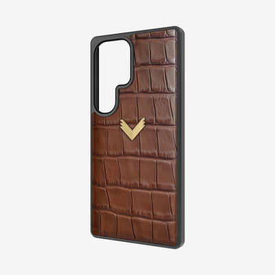 Samsung S24 Ultra Phone Case, Calf Leather
