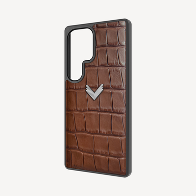 Samsung S24 Ultra Phone Case, Calf Leather