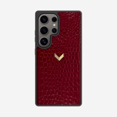 Samsung S24 Ultra Phone Case, Calf Leather