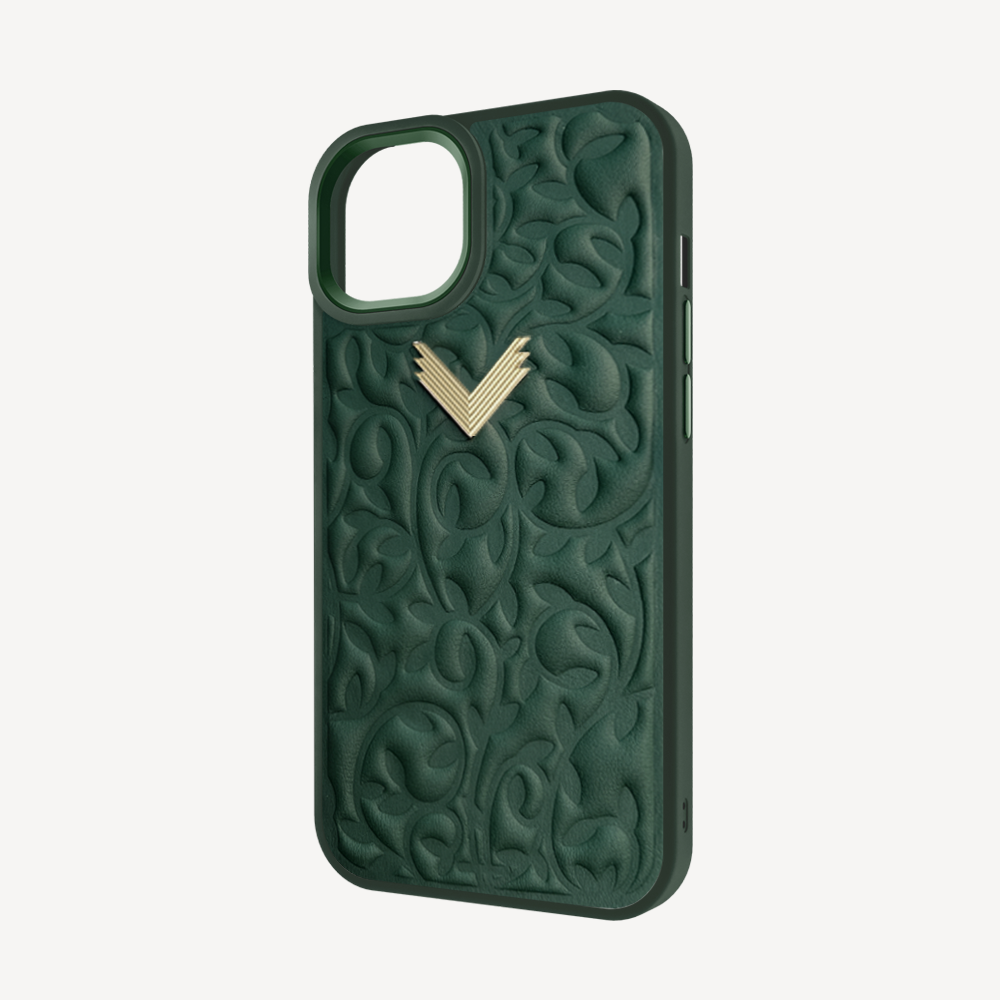 iPhone 12/ 12 Pro Phone Case, Calf Leather