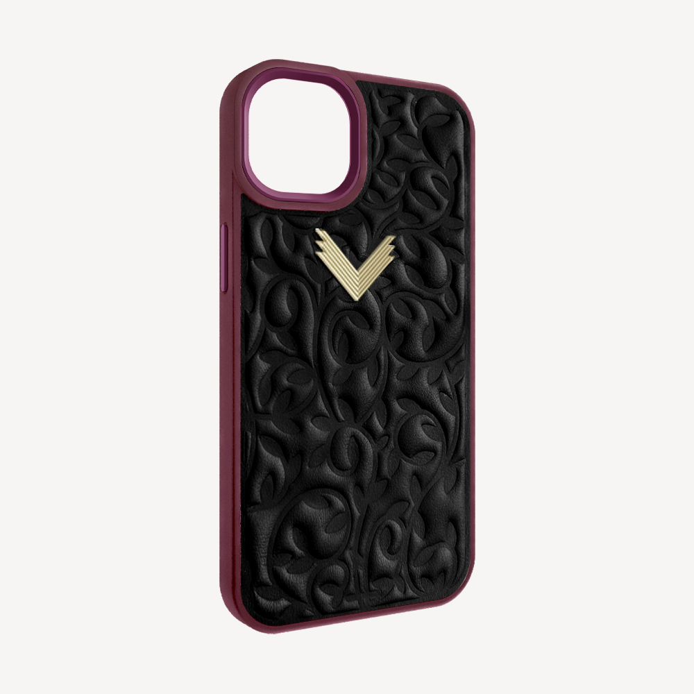 iPhone 12/ 12 Pro Phone Case, Calf Leather