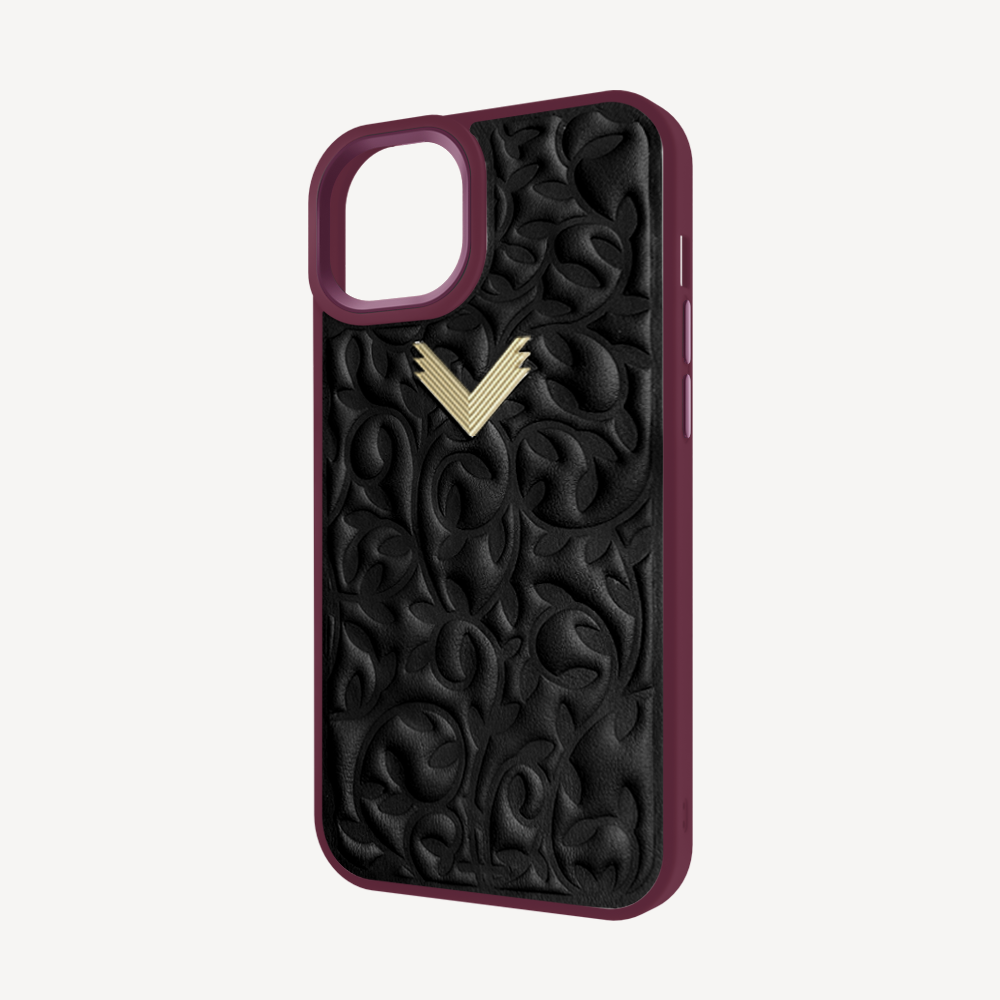 iPhone 12/ 12 Pro Phone Case, Calf Leather