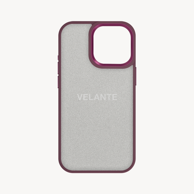 iPhone 15 Pro Phone Case, Calf Leather, Crocodile Texture