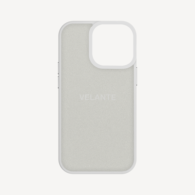 iPhone 13 Pro Phone Case, Calf Leather, Crocodile Texture