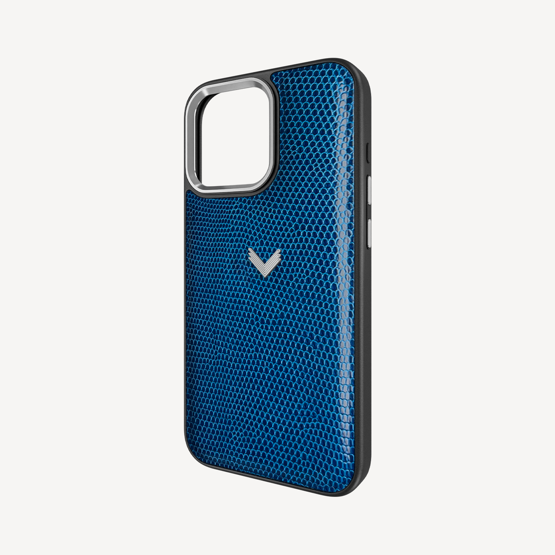 iPhone 16 Pro Phone Case, Iguana Leather
