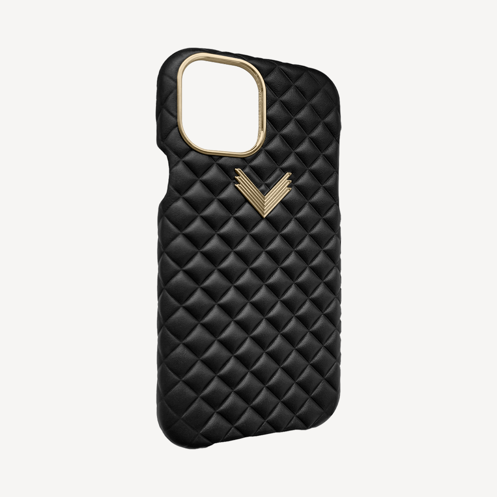 iPhone 12/12 Pro Case, Calf Leather