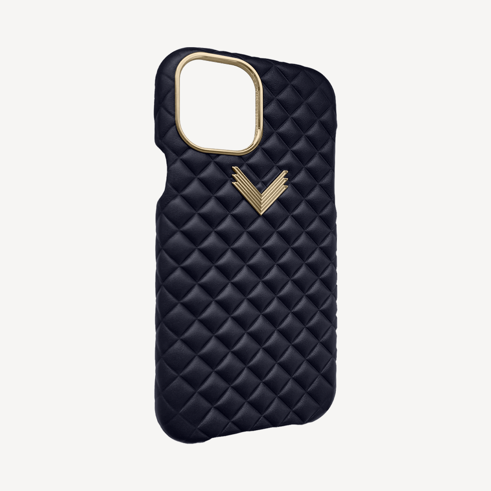 iPhone 12 Pro Max Case, Calf Leather