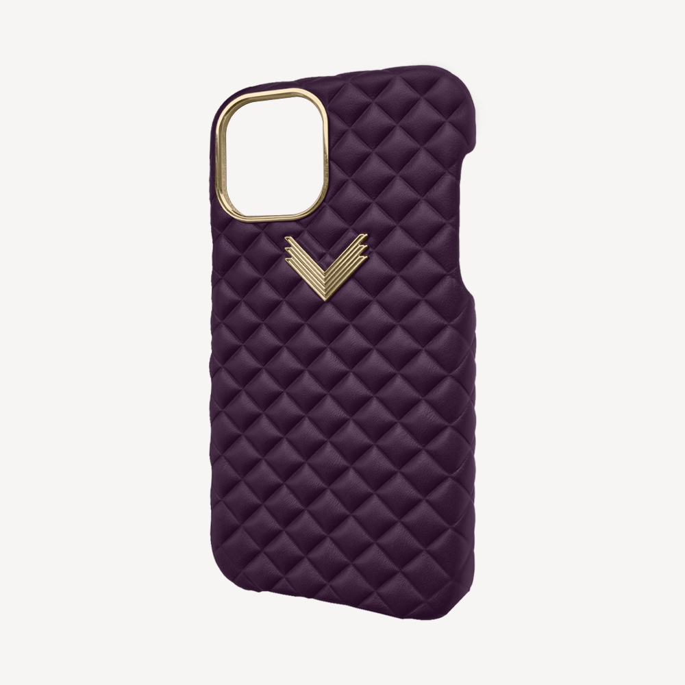 iPhone 12 Pro Max Case, Calf Leather