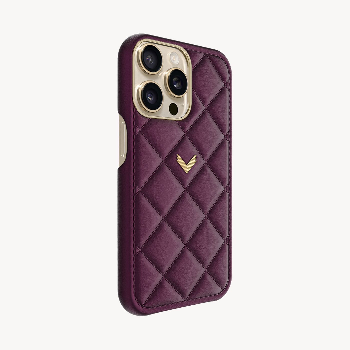 iPhone 14 Pro Phone Case, Calf Leather