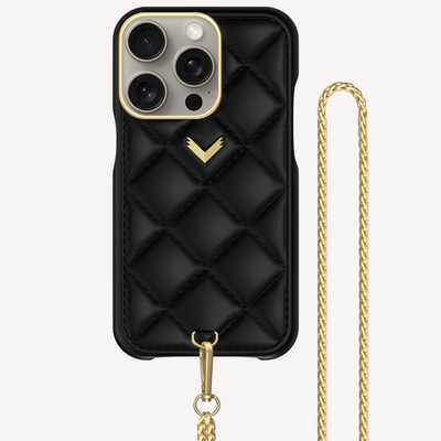 iPhone 15 Pro Phone Case, Calf Leather