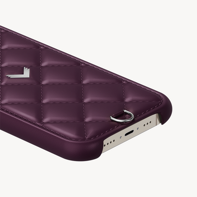 iPhone 15 Pro Phone Case, Calf Leather