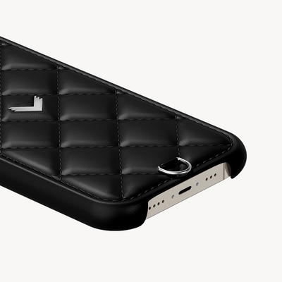 iPhone 15 Pro Max Phone Case, Calf Leather