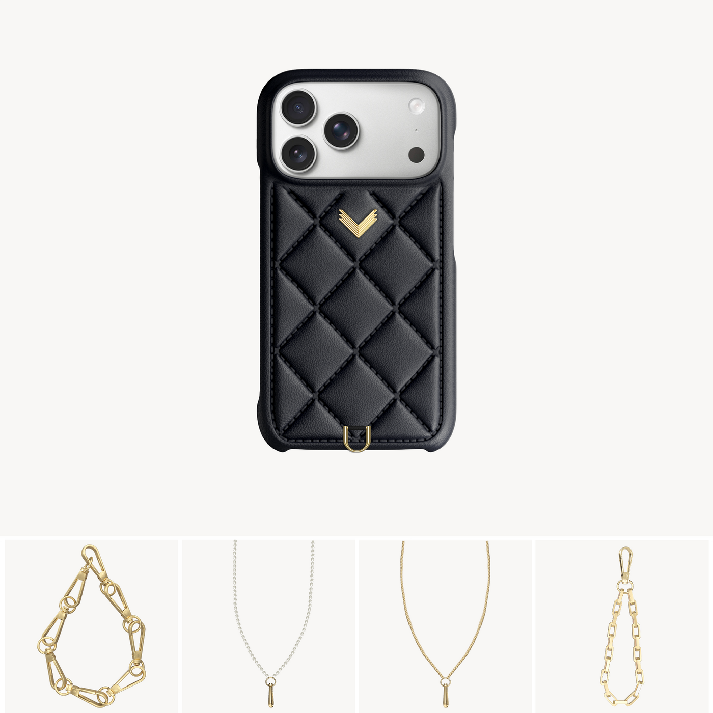 iPhone 17 Pro Phone Case, Calf Leather