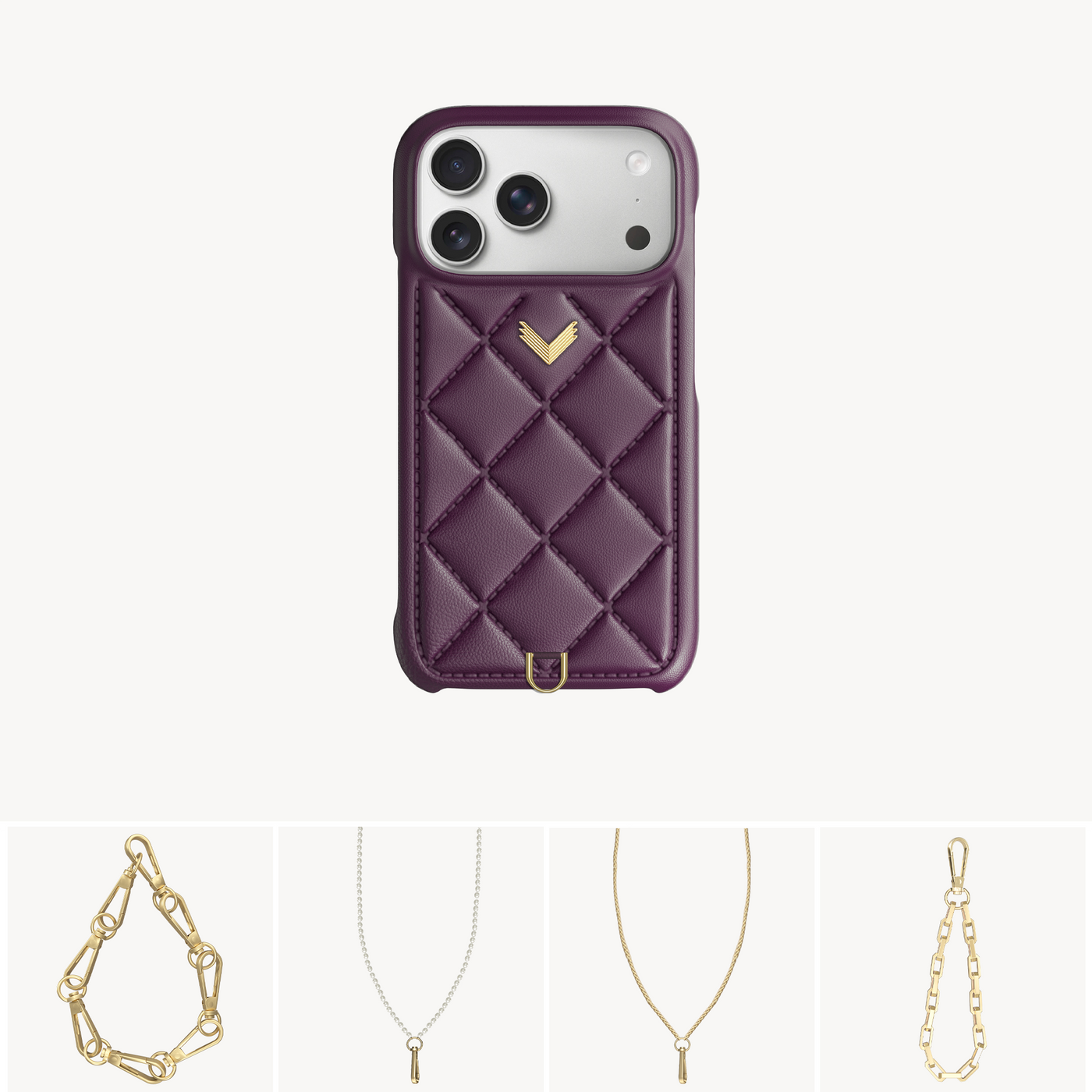 iPhone 17 Pro Max Phone Case, Calf Leather