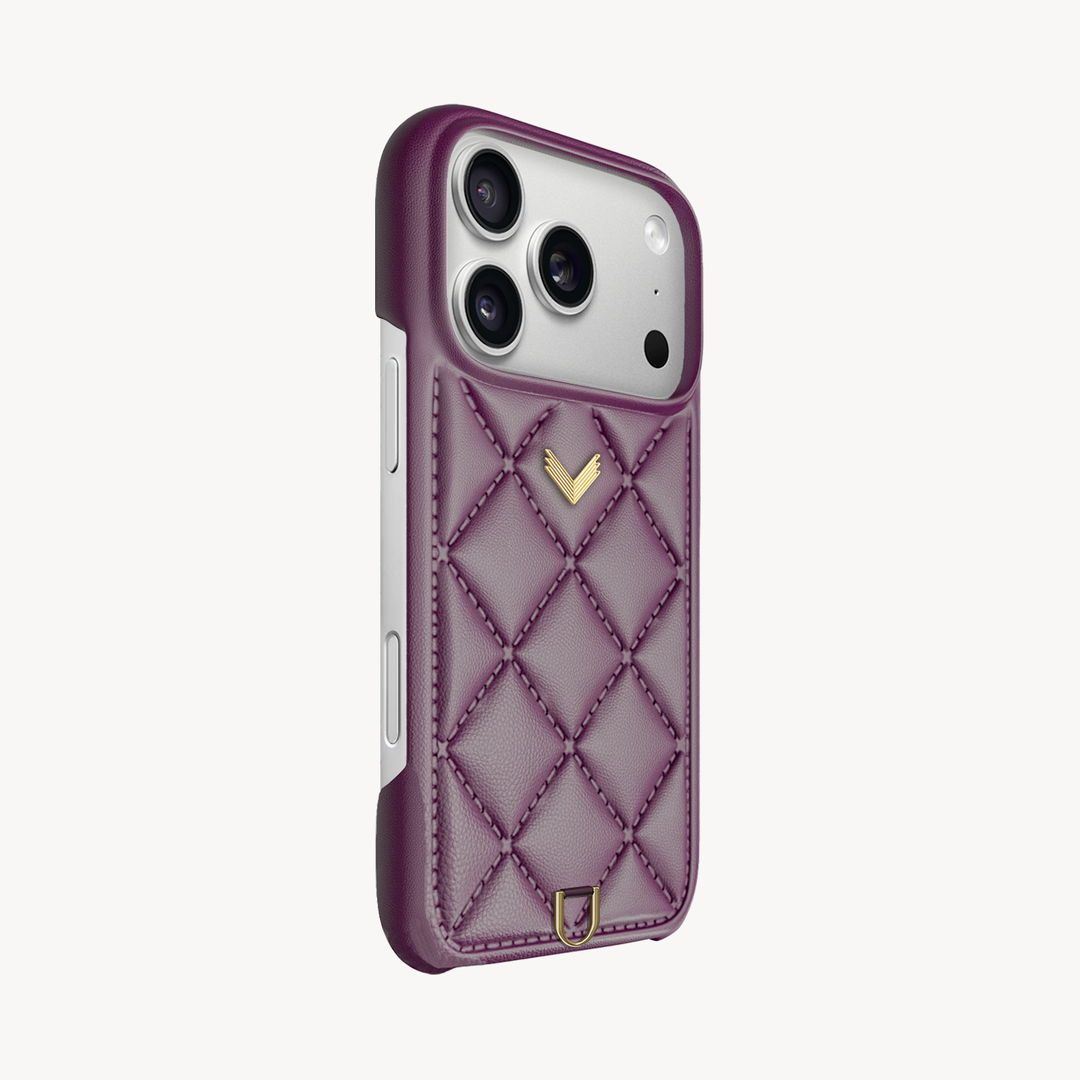 iPhone 17 Pro Max Phone Case, Calf Leather